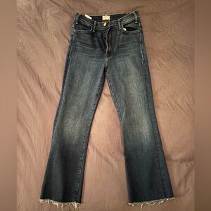 Mother Jeans - The Hustler Ankle Fray